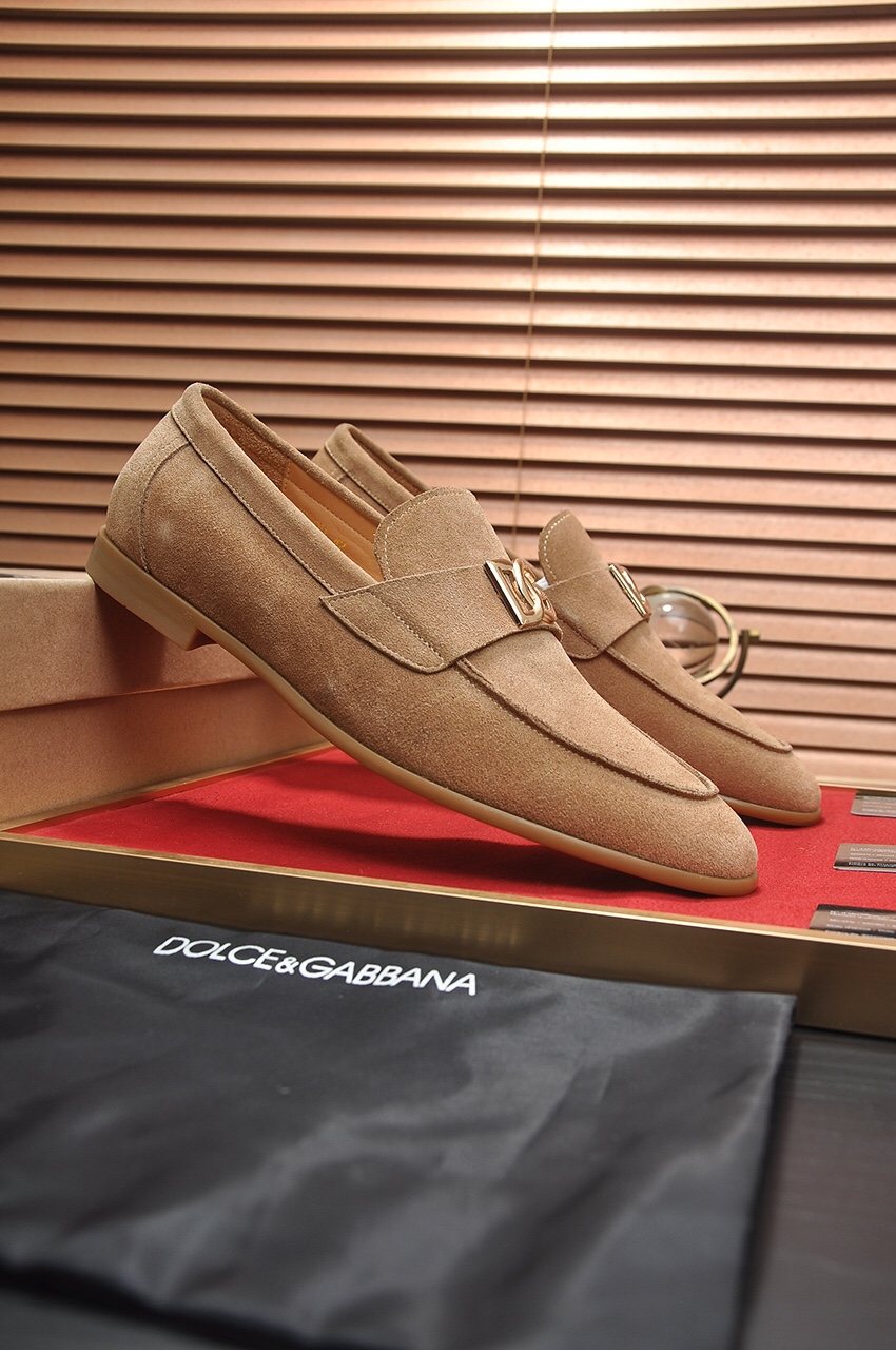 Dolce & Gabbana Metal-Embellished Loafers — hero