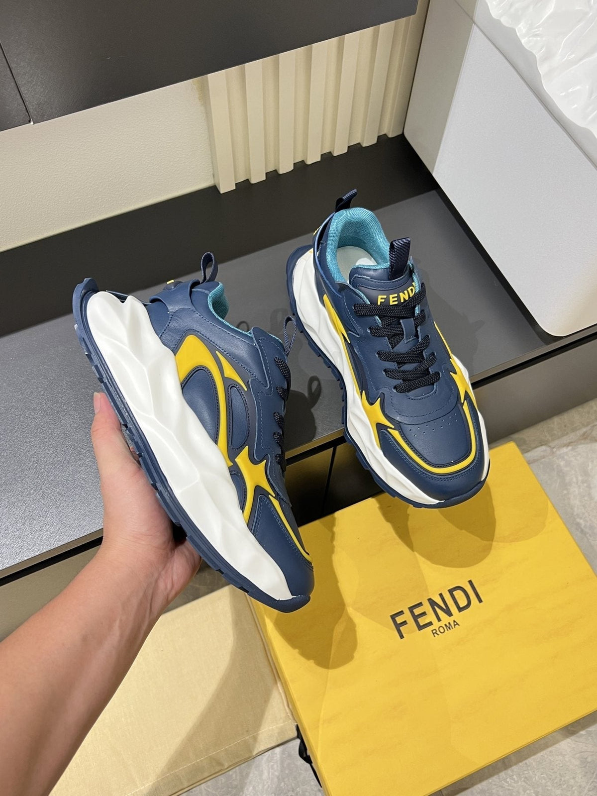 Fendi Flow Low-Top Sneakers — model