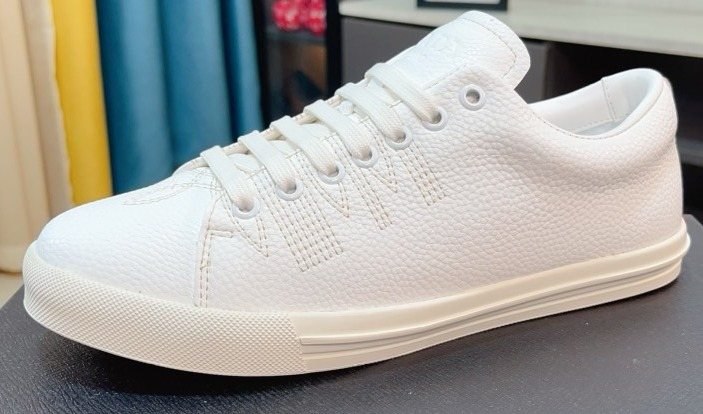 Prada Textured Low-Top Sneakers — front