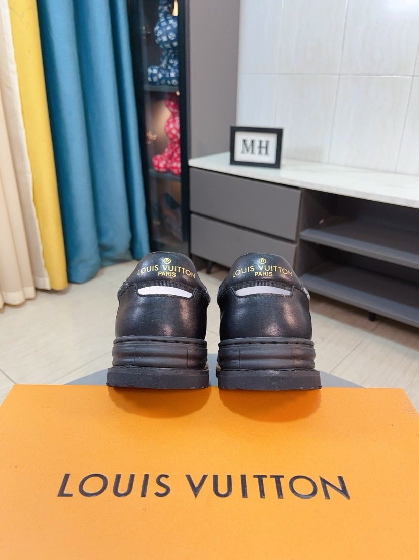 Louis Vuitton Monogram Low-Top Sneakers — back