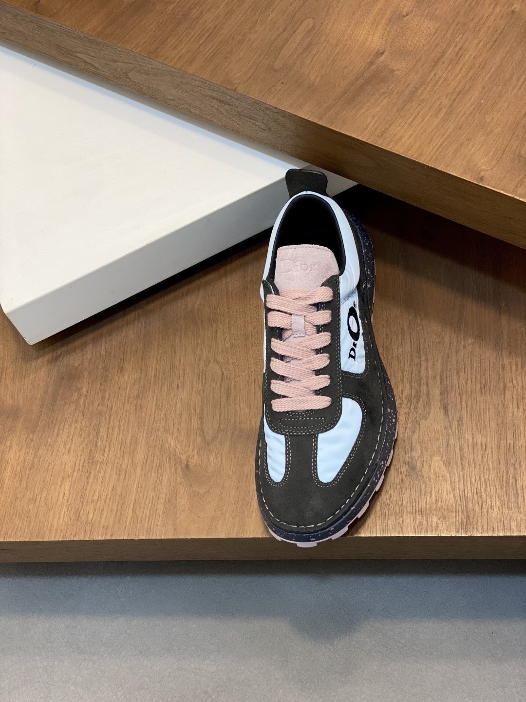 Dior Paneled Low-Top Sneakers — front
