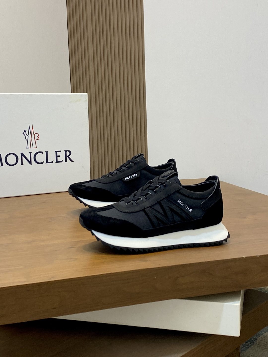 Moncler Men's Low-Top Mesh Sneakers — hero