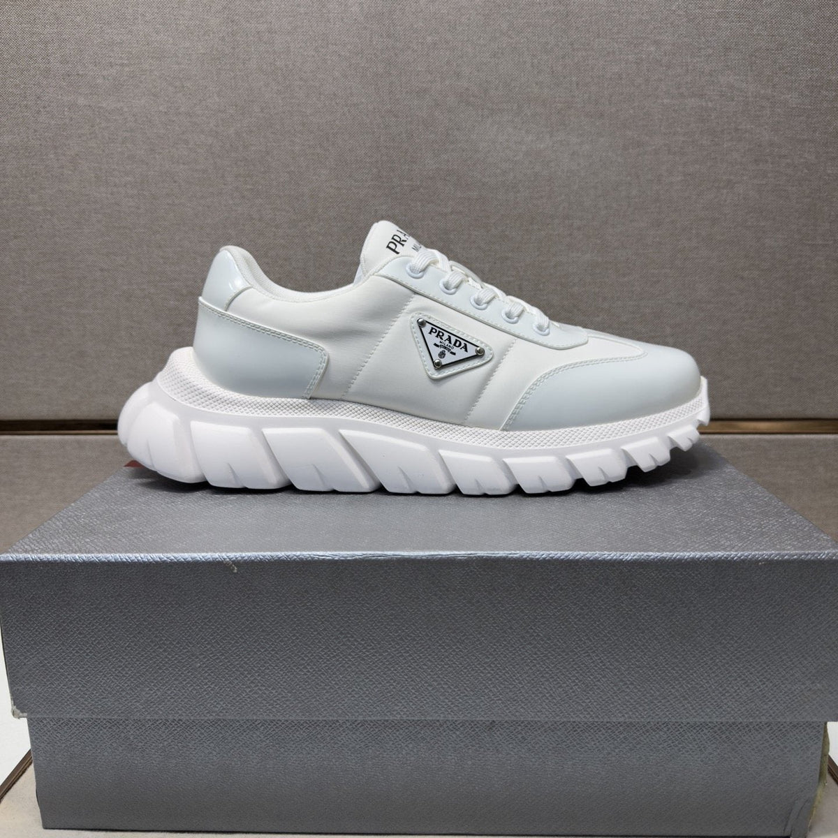 Prada Chunky Sole Sneakers — side